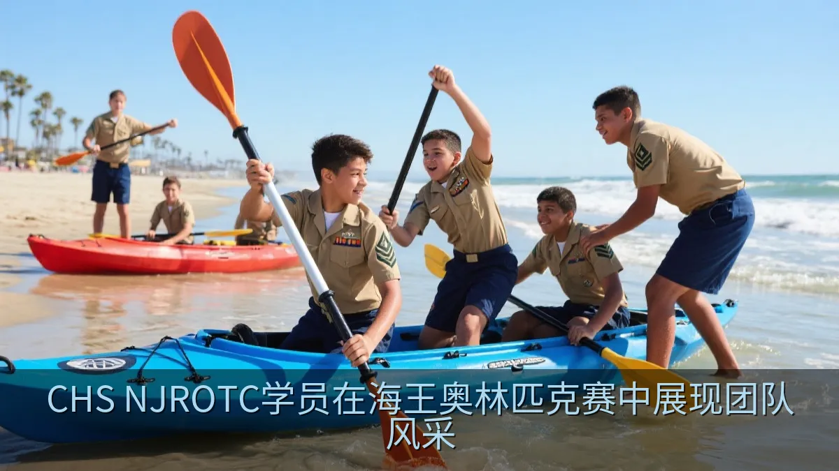 CHS NJROTC学员在海王奥林匹克赛中展现团队风采