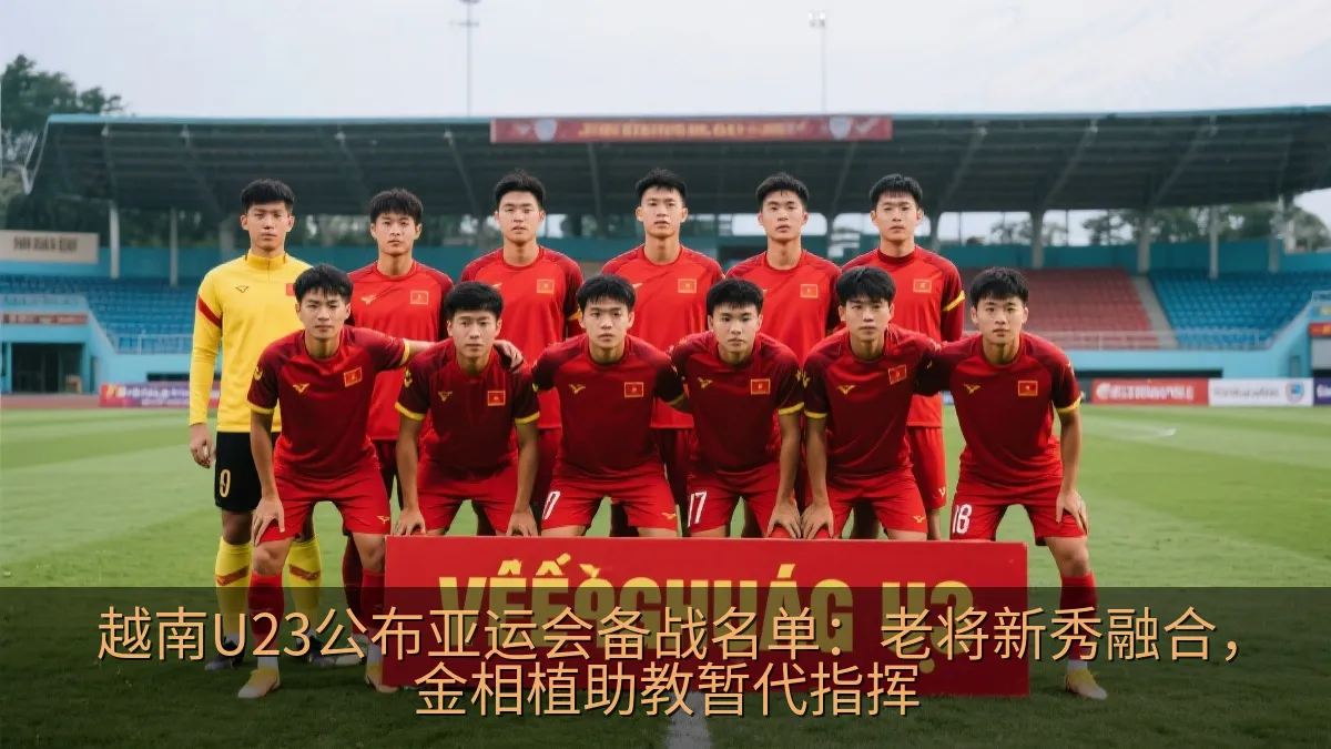 越南U23国家队公布亚运会备战名单